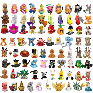 مجموعة نماذج شخصية صغيرة ثلاثية الأبعاد من سلسلة الأفلام الكلاسيكية للفتيات، مكعبات بناء تجميع ألعاب هدايا عيد ميلاد للأطفال للأولاد والبنات - AliExpress